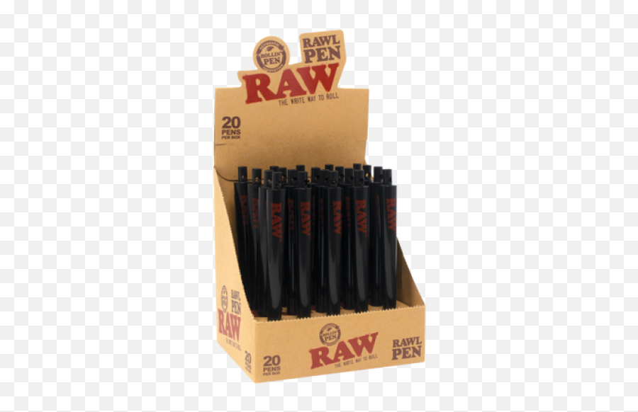 Raw Rawl Rolling Pen With Plant Based Ink Tray Of 20 Emoji,Pen Emojis