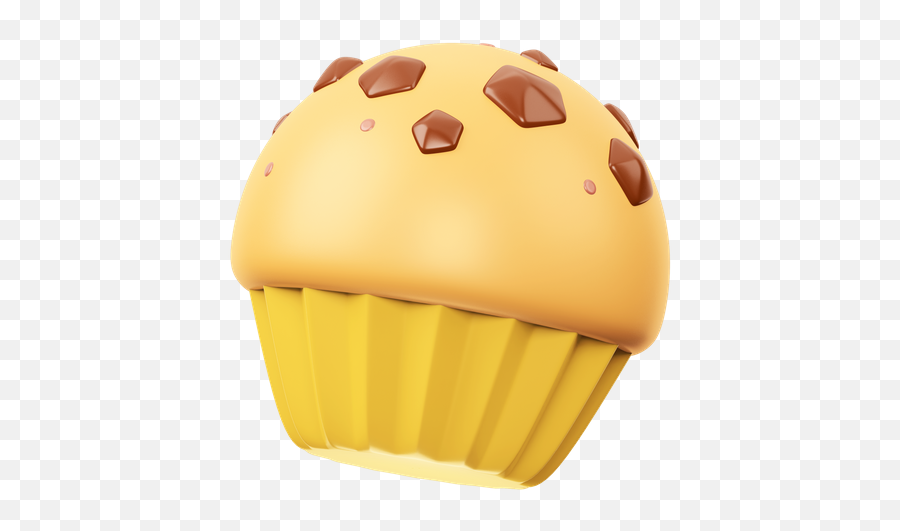Premium Cupcake 3d Illustration Download In Png Obj Or Emoji,Muffins Emoji