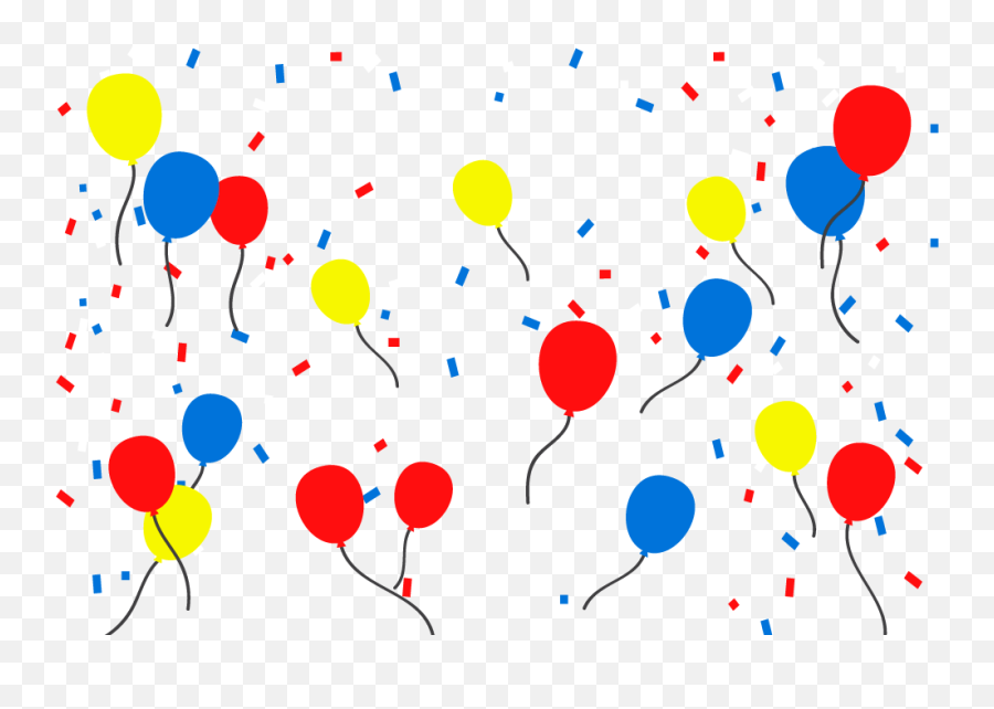 Birthday Party Balloon Clipart Png Png Mart Emoji,Celebrate Birtgday Emoji