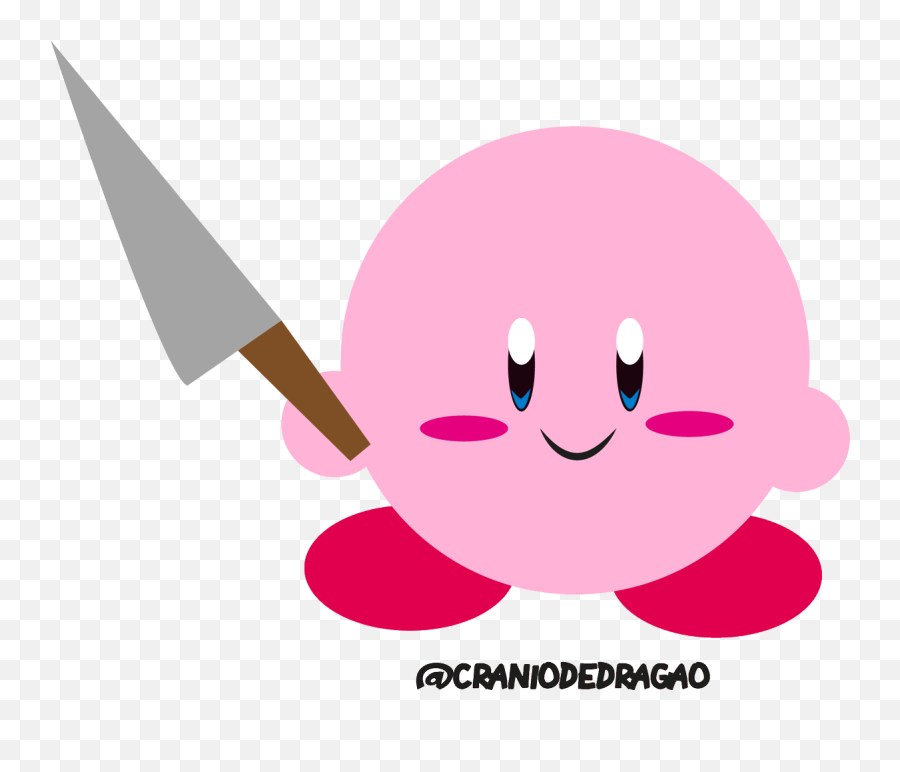 Kirbywithaknife Hashtag On Twitter - Happy Emoji,Kirby Emoticon Text
