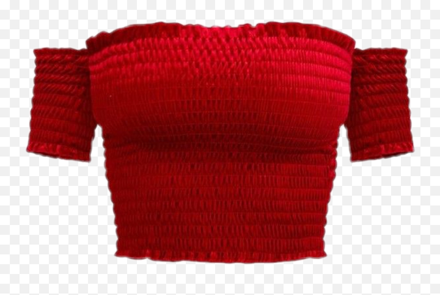 Aesthetic Shirts Png - Red Crop Top Emoji,Emoji Shirts Rue21