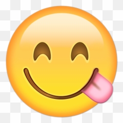 Wall Stickers Face Savouring Delicious Food - Happy Emoji,Emoji Vinyl Decals