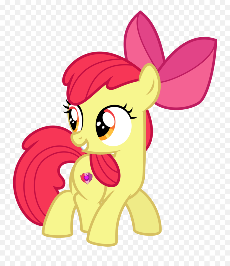 Mlp Applebloom Sticker Sticker By My Little Pony - My Little Pony Apple Bloom Emoji,My Little Pony Emojis