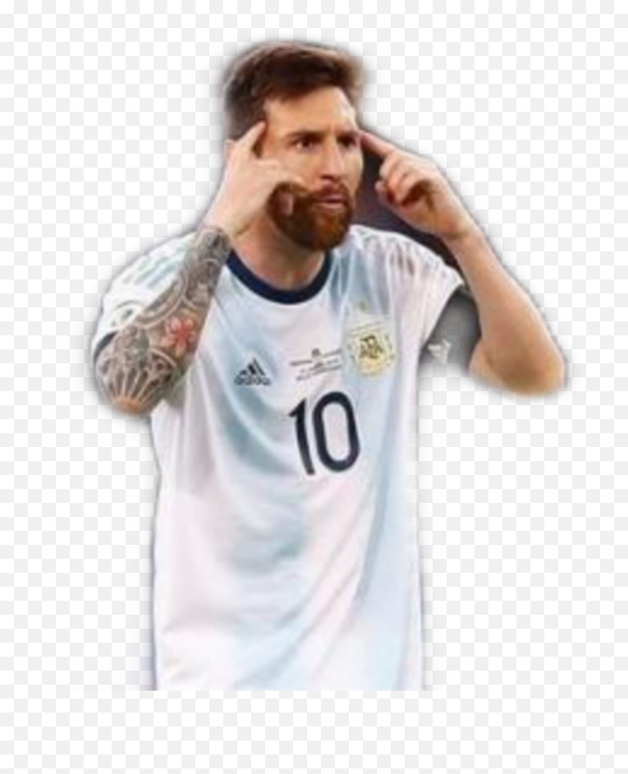 Messi Argentina Sticker By Alan Roger - Short Sleeve Emoji,Roger Emoji Shirt