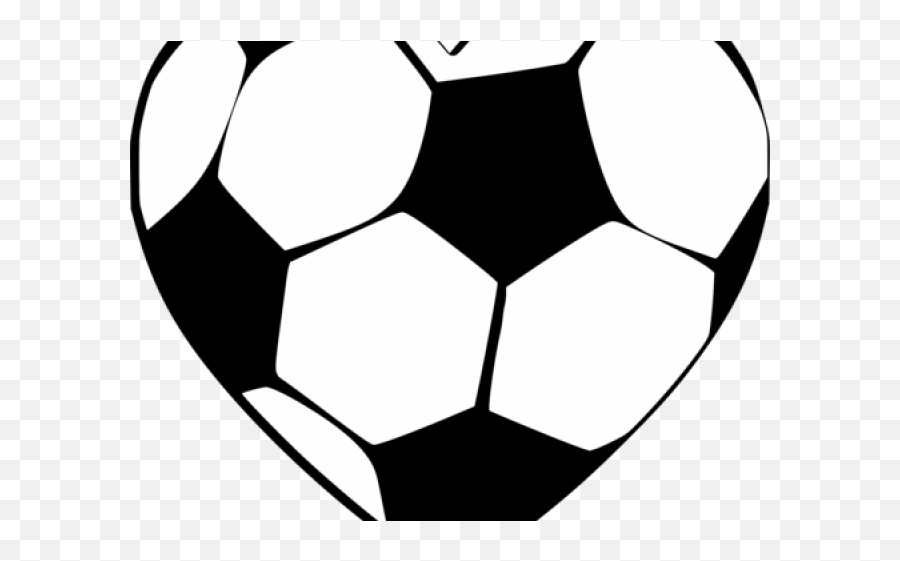 Heart Pictures Clipart Soccer Ball - Soccer Ball Vector Png For Soccer Emoji,Soccer Ball Girl Emoji