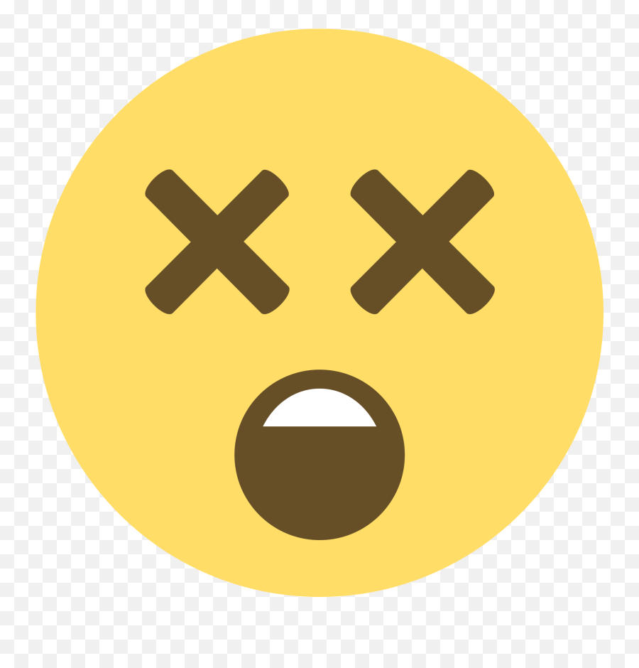 Dizzy Face - Transparent Dizzy Face Emoji,Dizzy Emoji