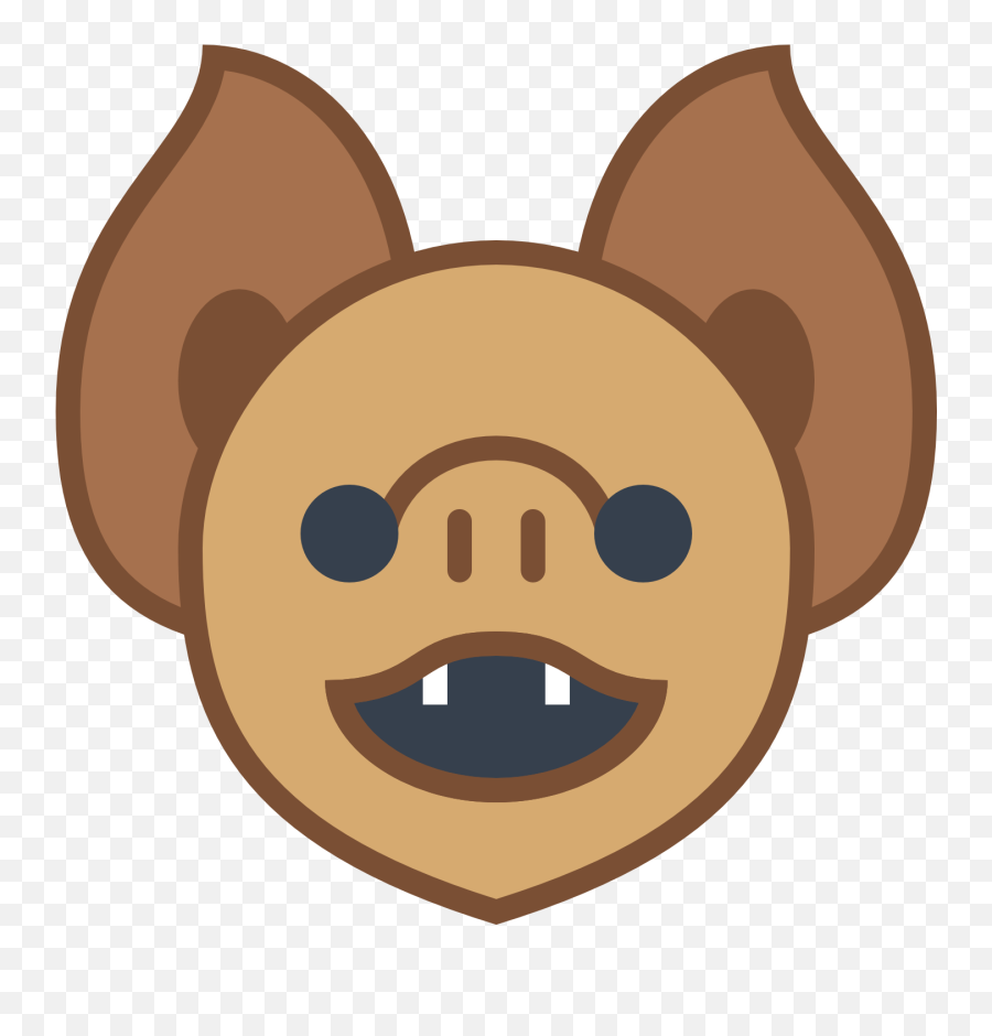 Bat Face Icon - Bridge Emoji,Bat Emoji Samsung