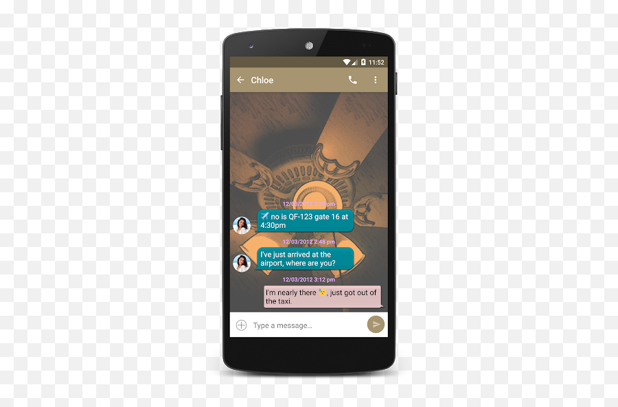 Fanfan Theme For Android - Connectals Emoji,Chompsms Emoji Add On