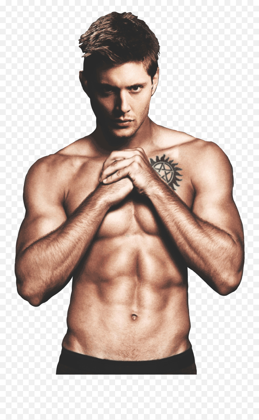 The Most Edited Supernatural Picsart - Supernatural Dean Without Shirt Emoji,Huil Emoticons