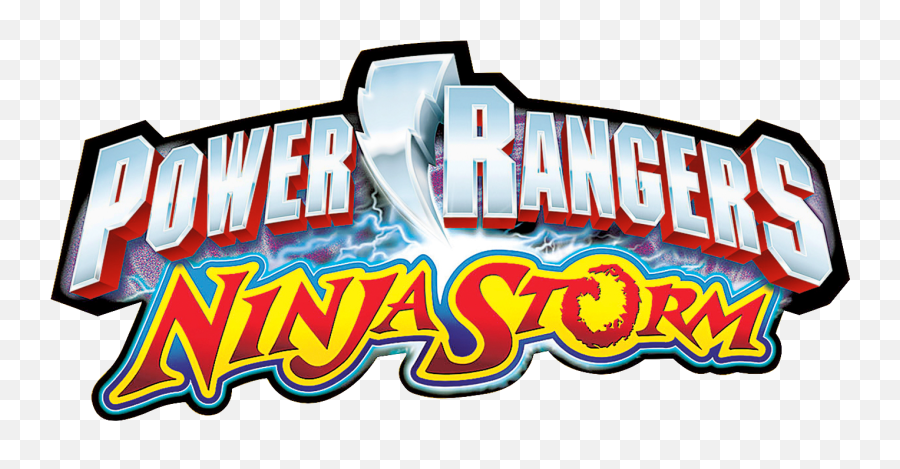 Power Rangers Ninja Storm - Logo Power Ranger Png Emoji,Facebook Pink Blue Power Ranger Emoticon