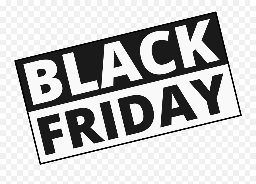 Sign Poster Black White Friday Sticker - Black Friday Clip Art Emoji,Black Friday Emoji