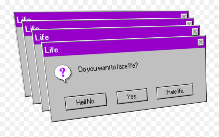 Fullsize Of Vaporwave Transparent Tumblr - Vaporwave Purple Aesthetic Png Emoji,Aesthetic Yes Emoji