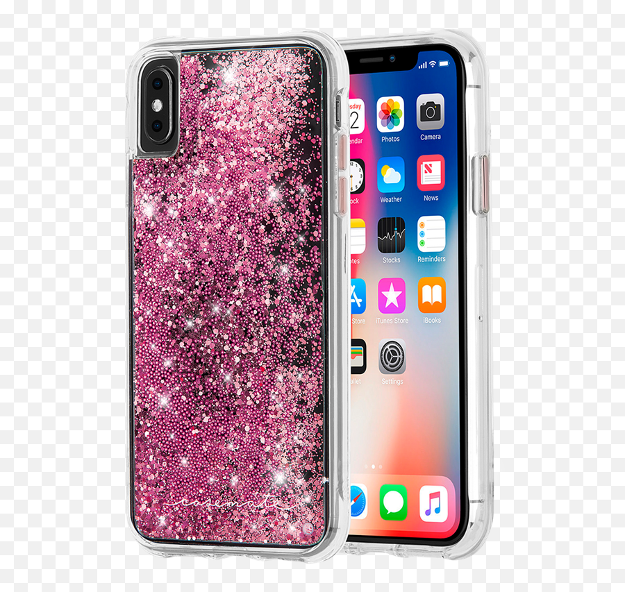 Case - Mate Iphone Xs Max Waterfall Case Price And Features Iphone Case Xr Glitter Emoji,Iphone Se Rose Gold Verizon Emojis