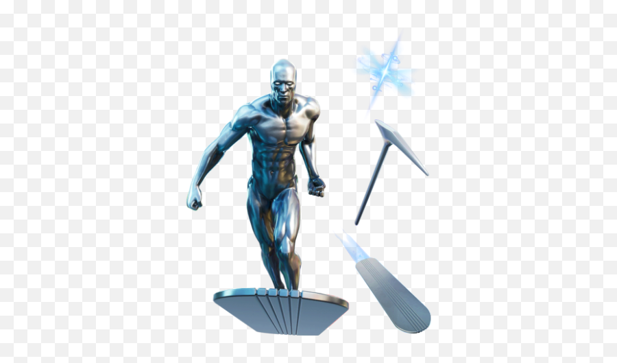 All Fortnite Skins Database U2014 Fortniteskincom - Fortnite Silver Surfer Skin Emoji,Emoticon Surfer's Thumbs Up