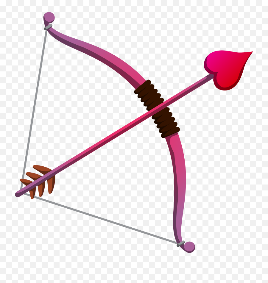 Free Heart Bow And Arrow 1186924 Png - Arco E Flecha Png Emoji,Facebook Bow And Arrow Emoticon