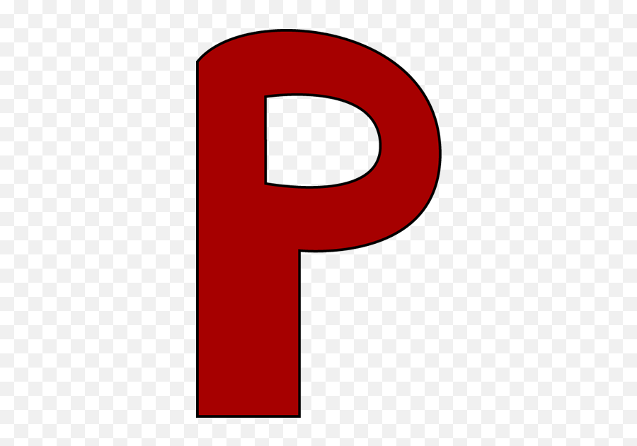 Red Letter P Clipart - 171 Emoji,Emoji That Looks Like The Letter P