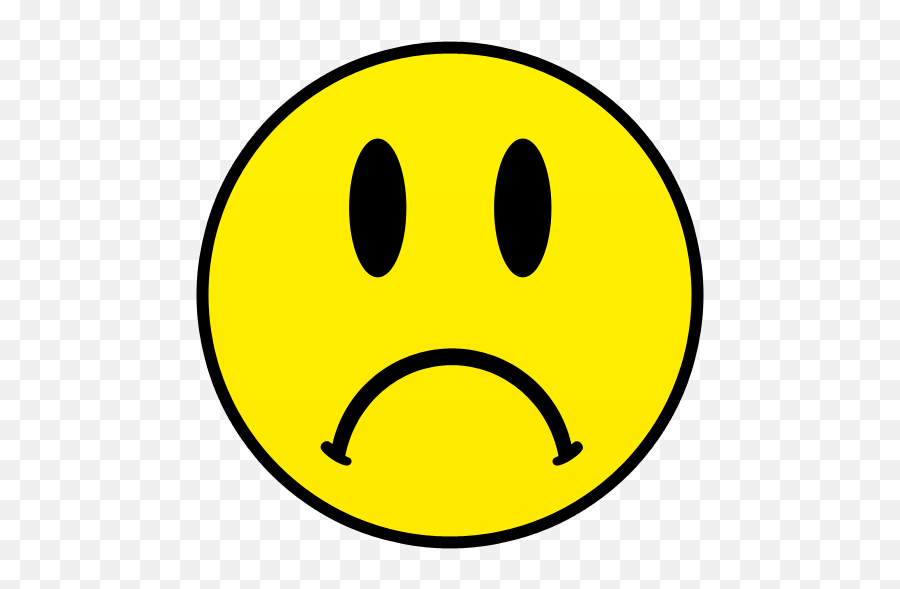 Iconizernet Sad Free Icons - Happy Emoji,Disappointed Face Emoticon