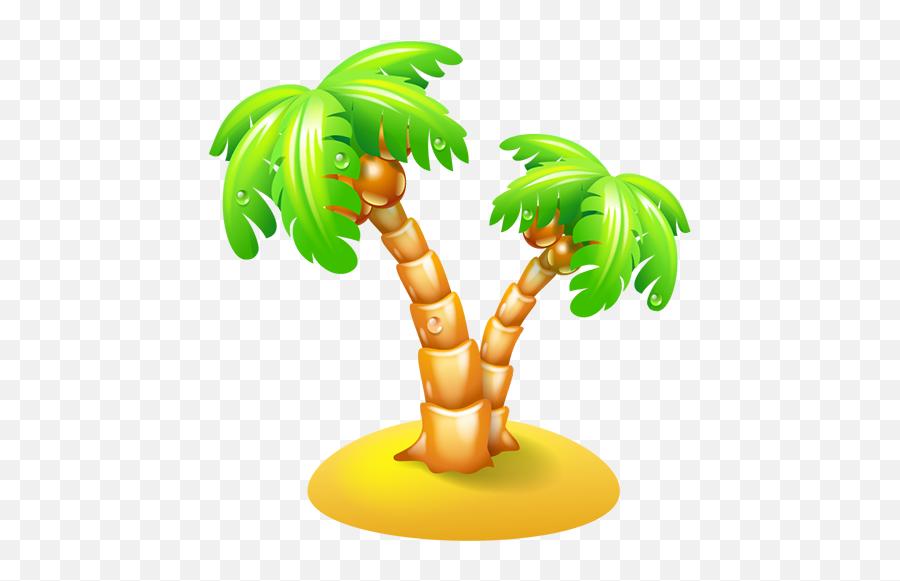 Ícone Palma Praia Viagens Ferias Lazer Livre De Free Icons - Vacation Icon 3d Png Emoji,Emoticon Palma Whatsapp Sol