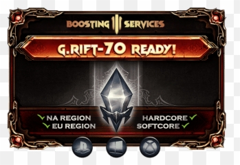 Diablo 3 Boost - Greater Rift Power Leveling For Pc Ps4 U0026 Xbox Emoji,Transparent Emojis Hardcore