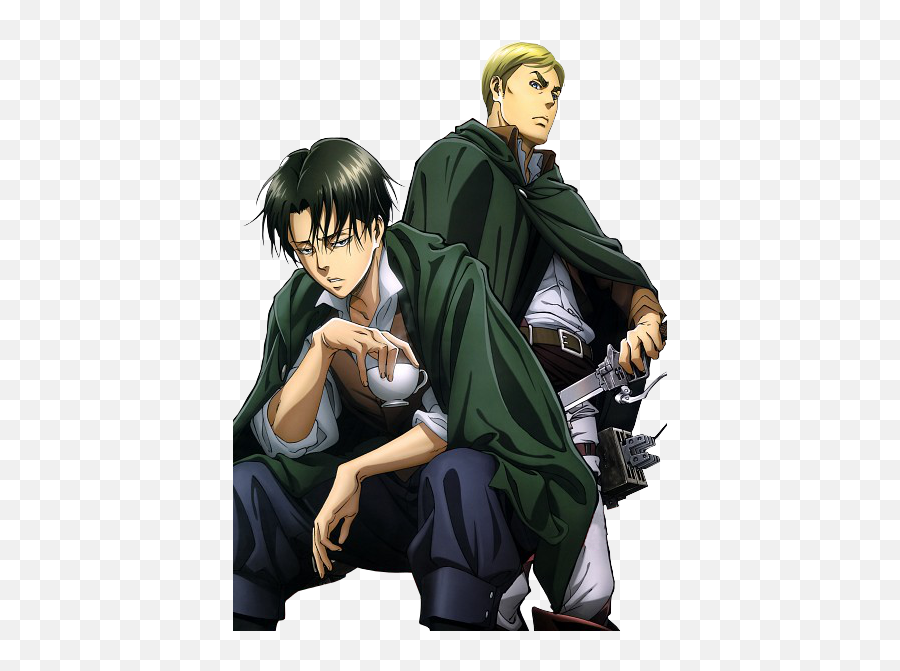 Eruri On Twitter U201ci Love You Too Leviu201d Erwin Mumbles Emoji,No Emotion Levi X Reader