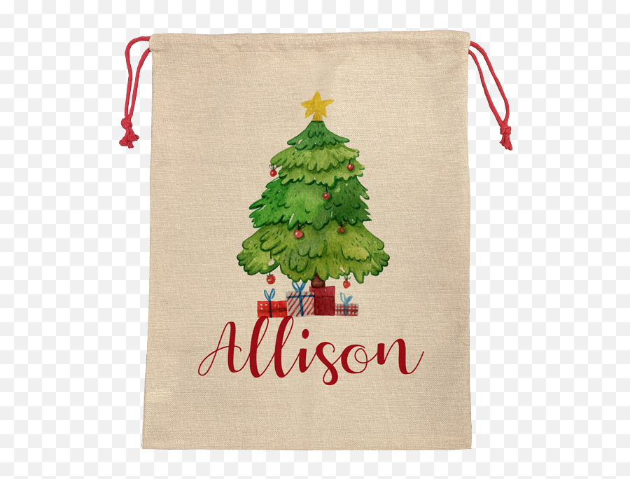 Large Faux Burlap Gift Bag 197 X 259 Emoji,Gift Tree Emoji