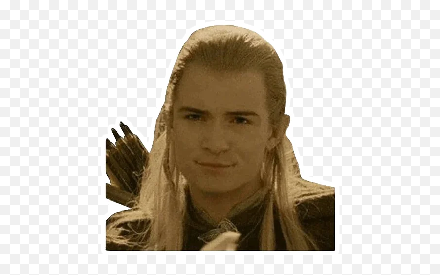 Telegram Sticker From The Lord Of The Rings Pack Emoji,Legolas Emoji