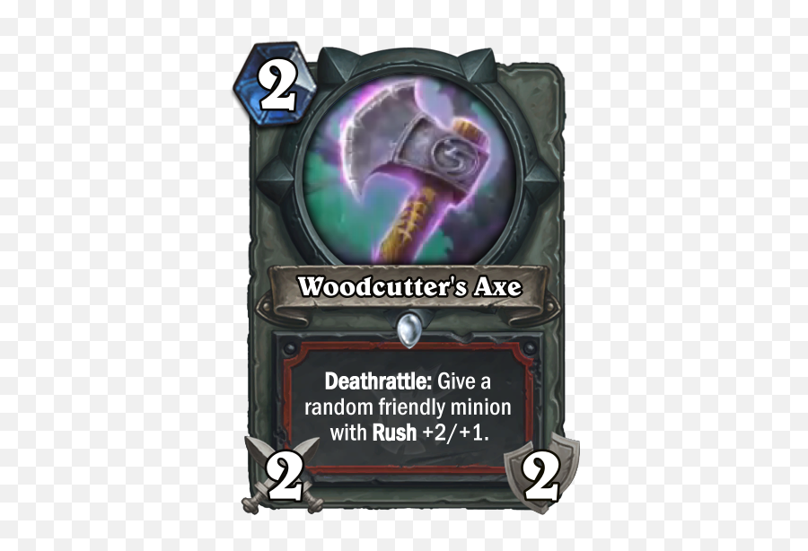 Cathedral Gargoyle Woodcutters Axe - Chaos Bolt Hearthstone Emoji,Mjolnir Emoji