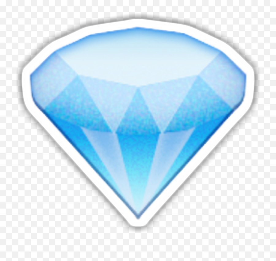 Diamond Emoji Transparent Background - Emoji De Diamante Iphone,Diamond Emoji Png