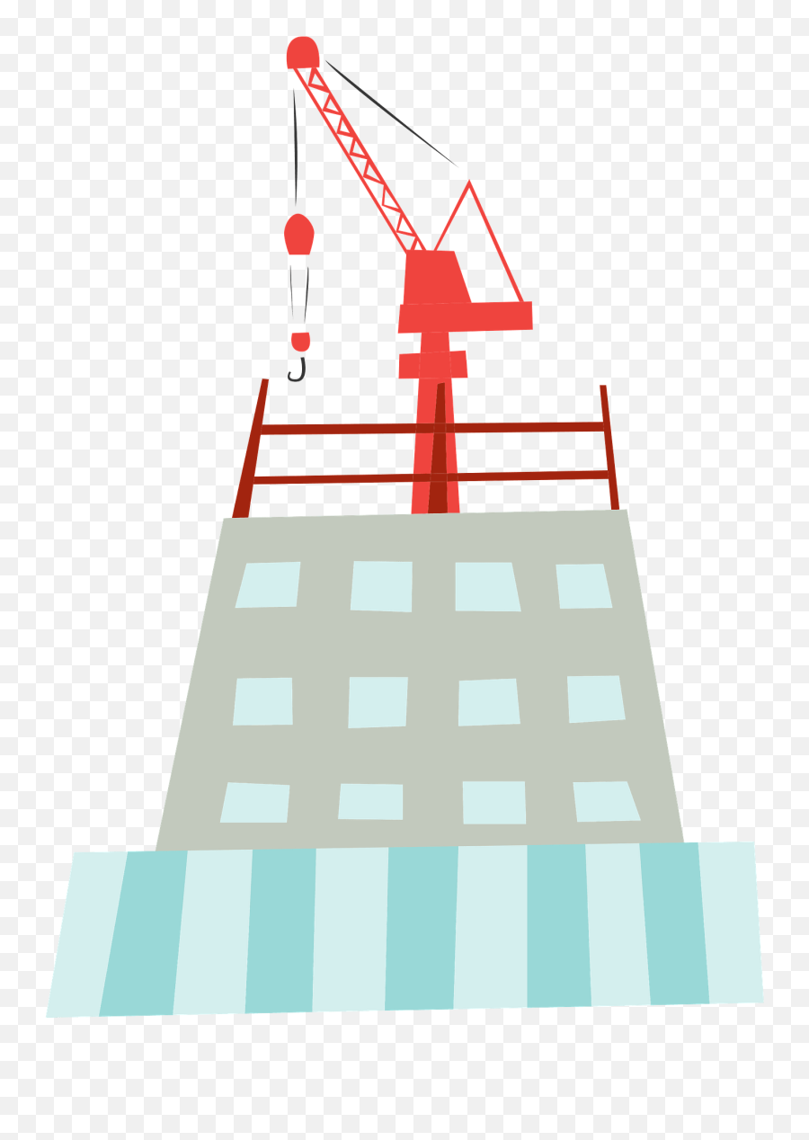 Building Under Construction Clipart - Hoisting Emoji,Under Construction Emoji