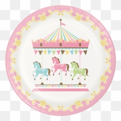 Baby Shower - Cavallo Giostra Da Colorare Emoji,Emoji Pig Shower