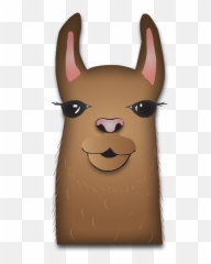 Image Gallery With Images Loading For - Llama Emoji,Alpaca Emoticon
