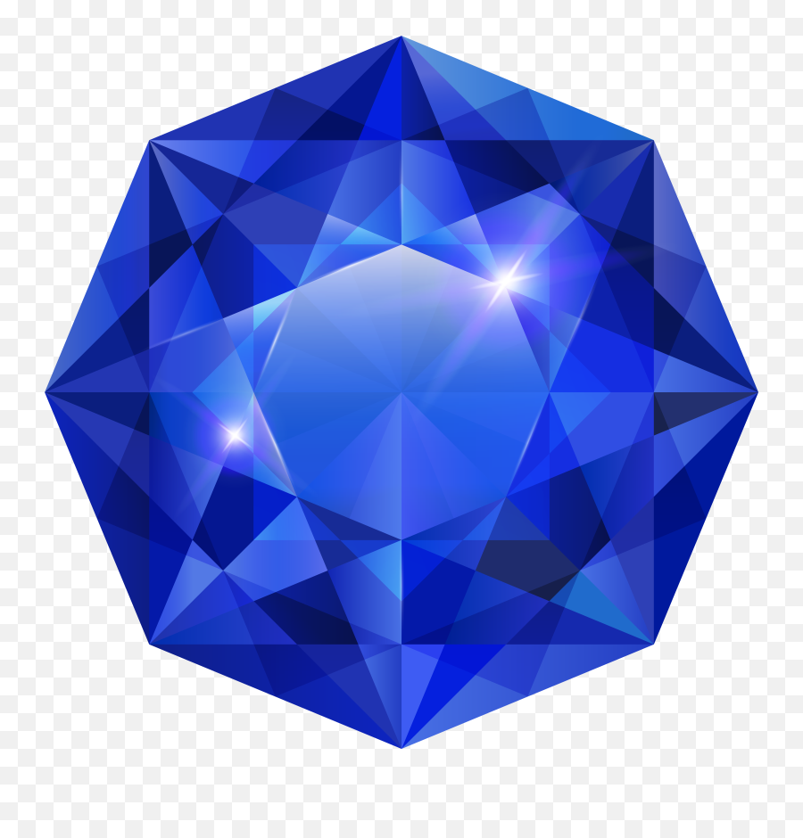 Blue Gem Gemstone Jewel Sticker - Blue Diamond Png Emoji,Jewel Emoji