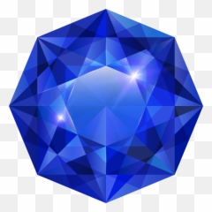 Blue Gem Gemstone Jewel Sticker - Blue Diamond Png Emoji,Jewel Emoji