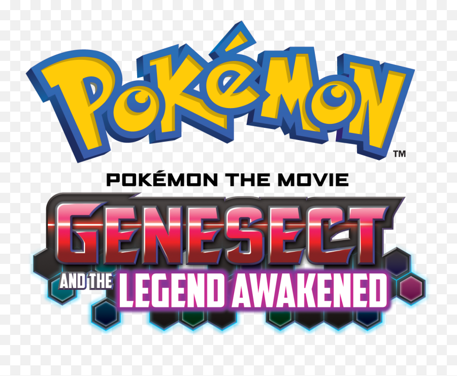 Pokemon Lets Go Eevee Logo Transparent - Pokémon The Movie Genesect And The Legend Awakened Logo Emoji,Eevee Emoji