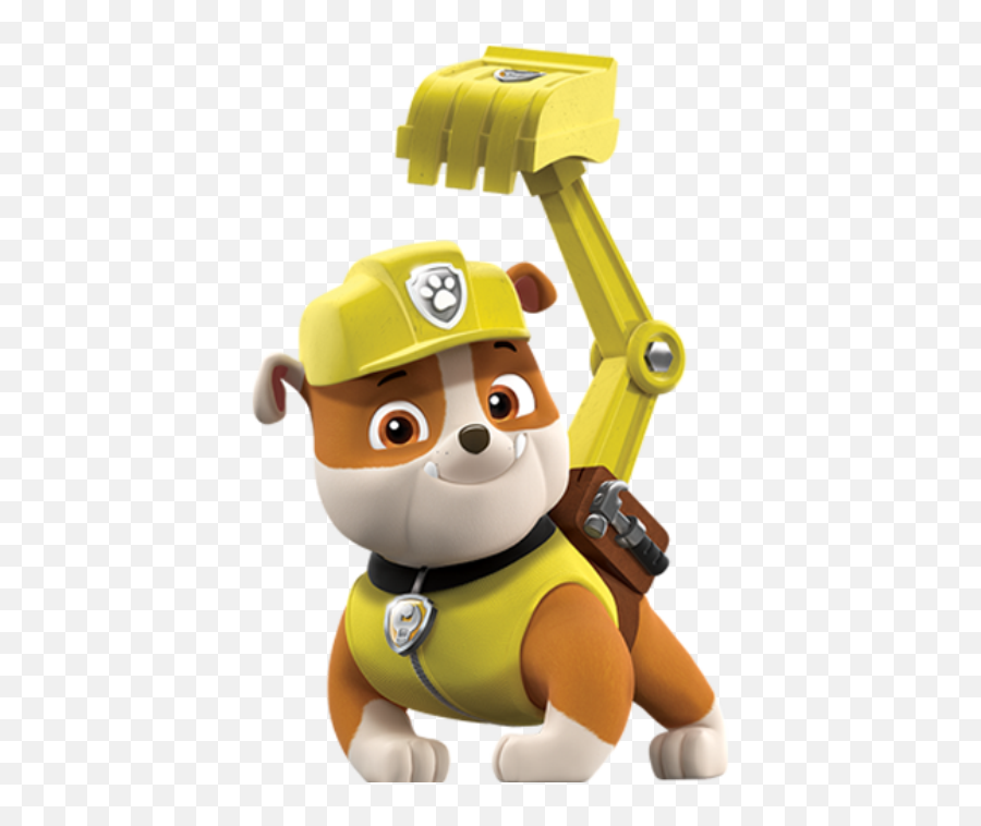 Paw Patrol Birthday Rubble Paw Patrol Paw Patrol - Rubble Paw Patrol Png Emoji,Sledgehammer Emoji