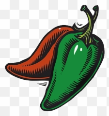 Jalapeno Clipart Green Chilli Jalapeno - Drawing Of A Jalapeno Emoji,Jalapeno Emoji