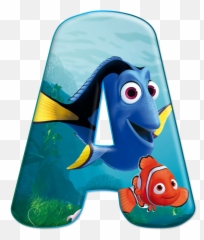 Abecedario Buscando A Nemo Y Buscando A - Finding Nemo Alphabet Letters Emoji,Finding Nemo Emoji Story