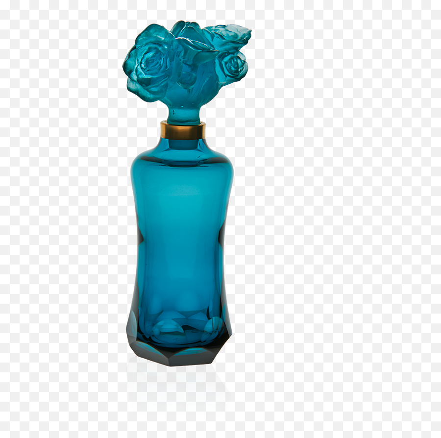 Rose Romance Prestige Perfume Bottle In - Rose Bleue Parfum Emoji,Blue Emotion Rose