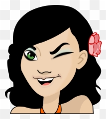 Cliparts Wink Cartoon - Clip Art Library Sex Photo Sex Jokes Emoji,Winking Emoji Vector