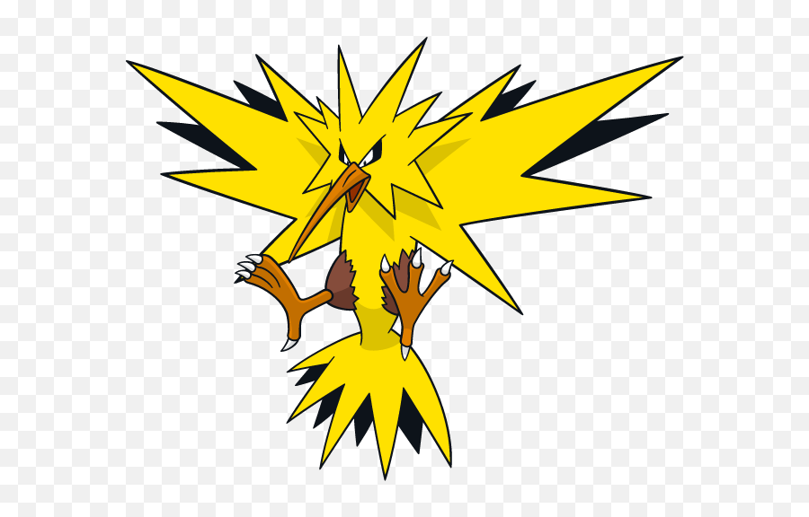 Pokemon Pokemongo Legendary Sticker - Pokémon Zapdos Emoji,Team Instinct Emoji