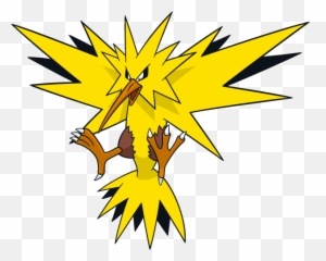 Pokemon Pokemongo Legendary Sticker - Pokémon Zapdos Emoji,Team Instinct Emoji