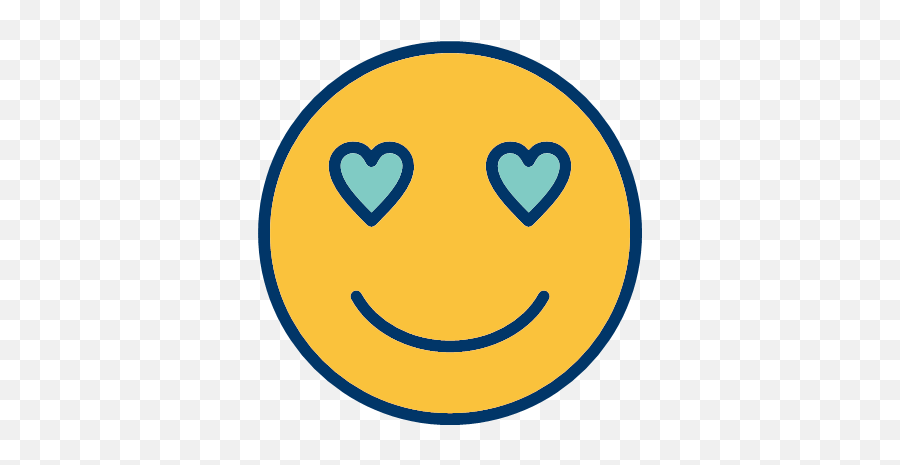 Face Love Smiley Icon - Emoticons Filled Two Color Emoji,In Love Emoticons