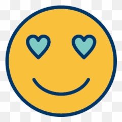 Face Love Smiley Icon - Emoticons Filled Two Color Emoji,In Love Emoticons
