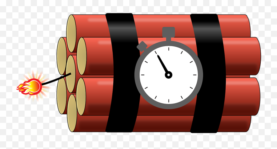 Bomb Timer About To Blow Dynamite Public Domain Image - Freeimg Cartoon Timer Bomb Emoji,Photo Bomb Emoticon