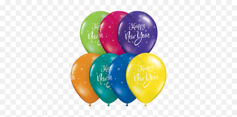 New Year - Happy New Year Latex Balloon Emoji,Happy New Year Singing Emojis