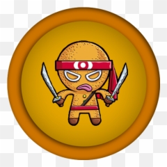Samurai Cookie Agario Custom Skin - Skins De Agario Custom Png Emoji,Agar Skin Emojis