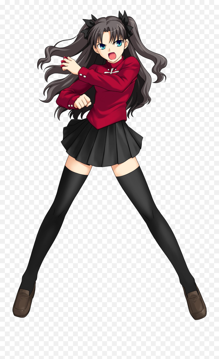 Fate Stay Nights Rin Tohsaka - Rin Tohsaka Emoji,Tsundere Emotions