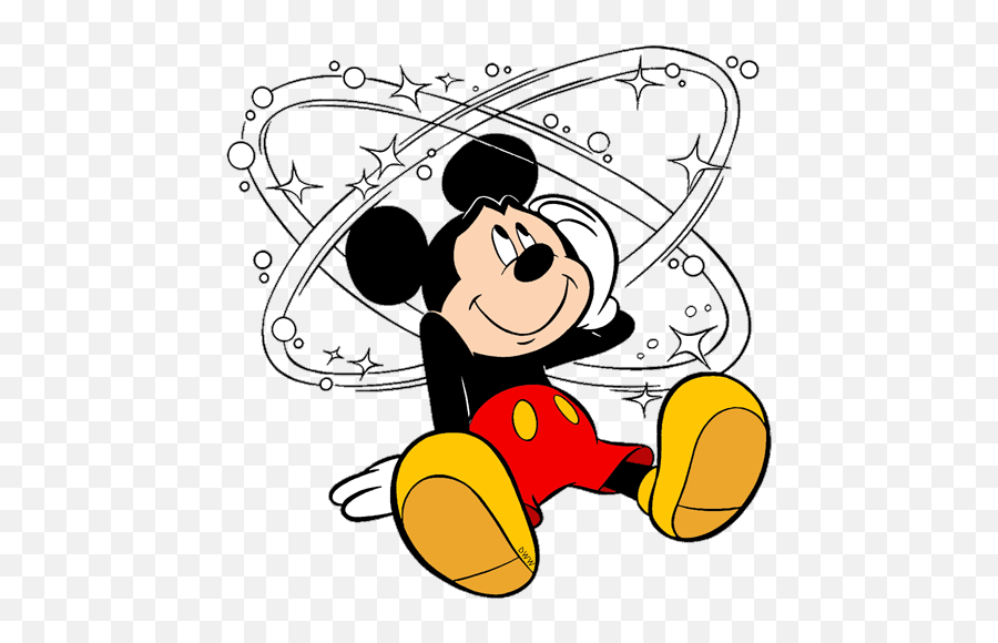 Well Mickey Mustve Gotten Dizzy Again - Mickey Mouse Dizzy Emoji,Dizzy Star Emoji