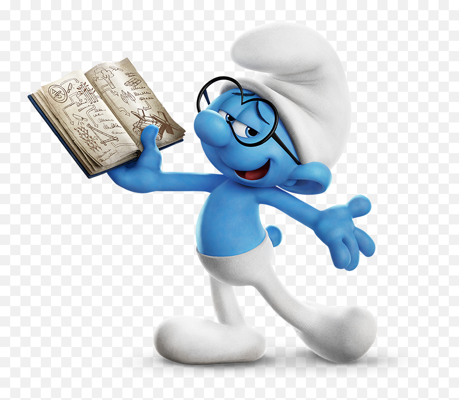 Brainy Smurf Sony Pictures Animation Wiki Fandom Powered Emoji,Fun2draw Emoji