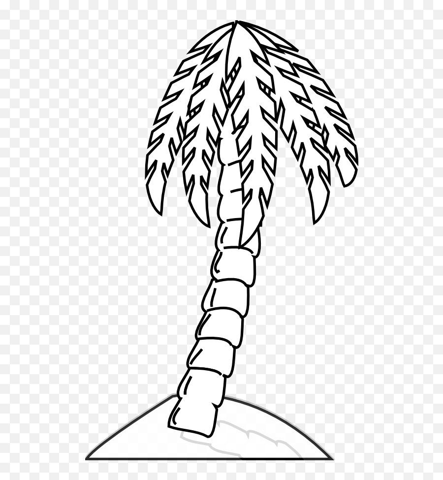 Banana Tree Clip Art - Clipartsco Black And White Date Tree Emoji,Dibujos De Emojis De Baby Yak Yak